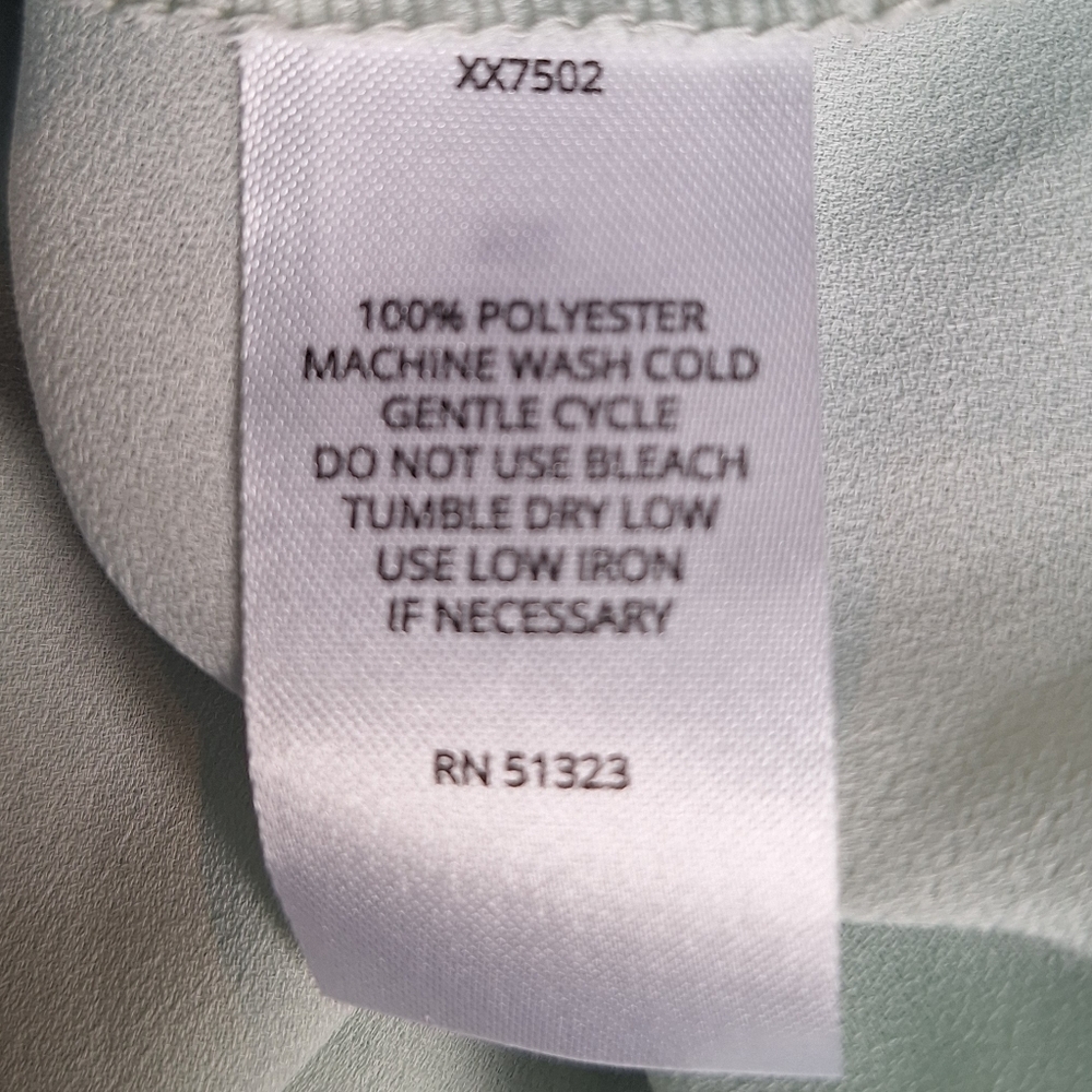 Halogen Green and White Floral Maxi Dress Size M - Picture 10 of 11